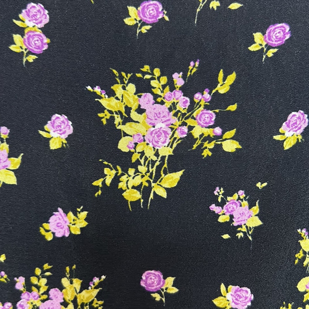 Zara Cropped Floral Shirt - Picture 5 of 6
